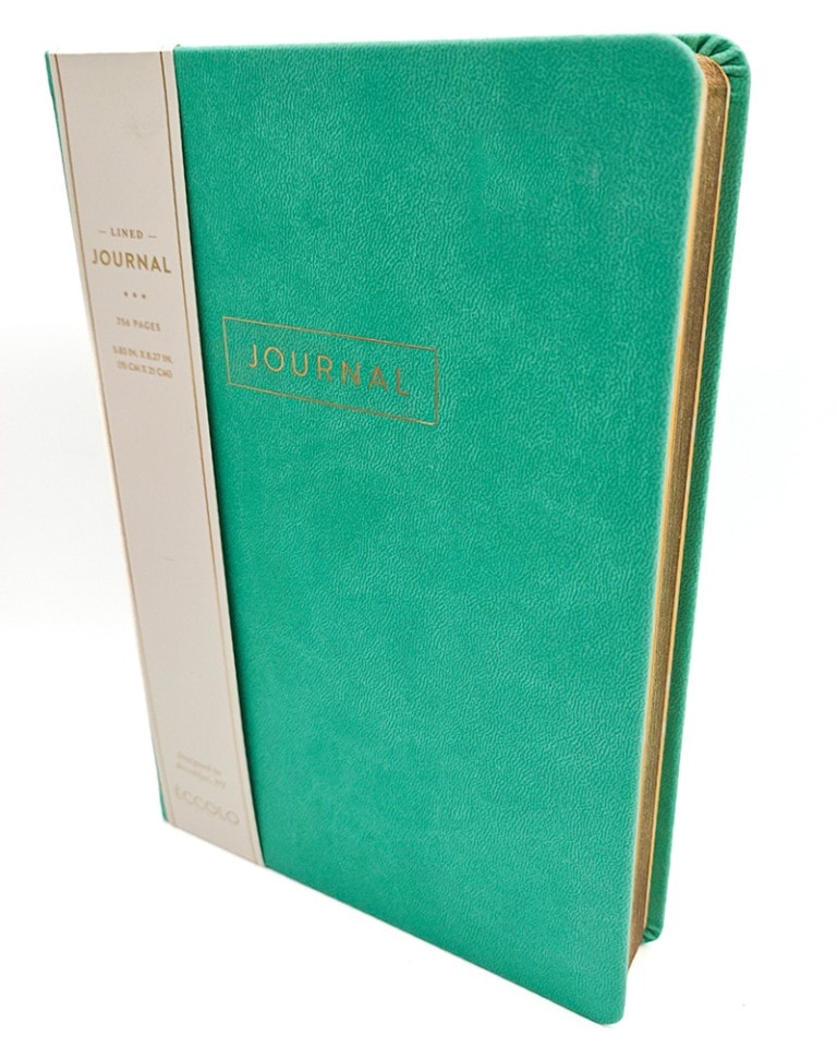 Eccolo Lined Journal - Teal